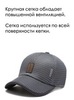 Картинка кепка Skully Wear BQM-520 Dark Grey - 2