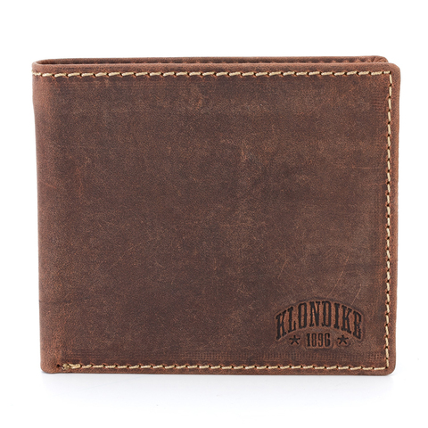 Бумажник Klondike Yukon, цвет коричневый, 11х9,5х2 см. (KD1113-03) - Wenger-Victorinox.Ru