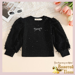 Лонгслив нарядный д (3-7) 251026-SNR487.2