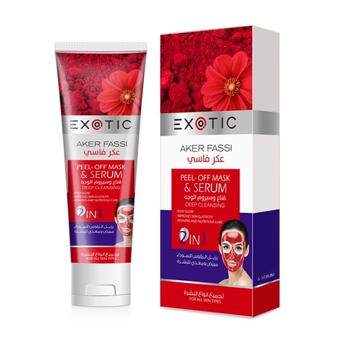 Exotic EX-03 Маска-пленка для лица с сывороткой  (D Aker Fassi)  100 ml