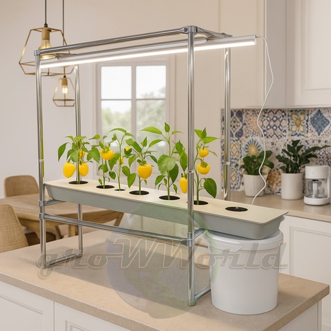 Домашняя гидропонная установка 