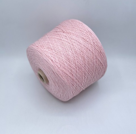 Filcom (пр.Италия), art-Talamone 2/15 750м/100гр.  50%Меринос,10%Шелк, 40% Кашемир цвет-Бледно-розовый,меланж, арт.36196