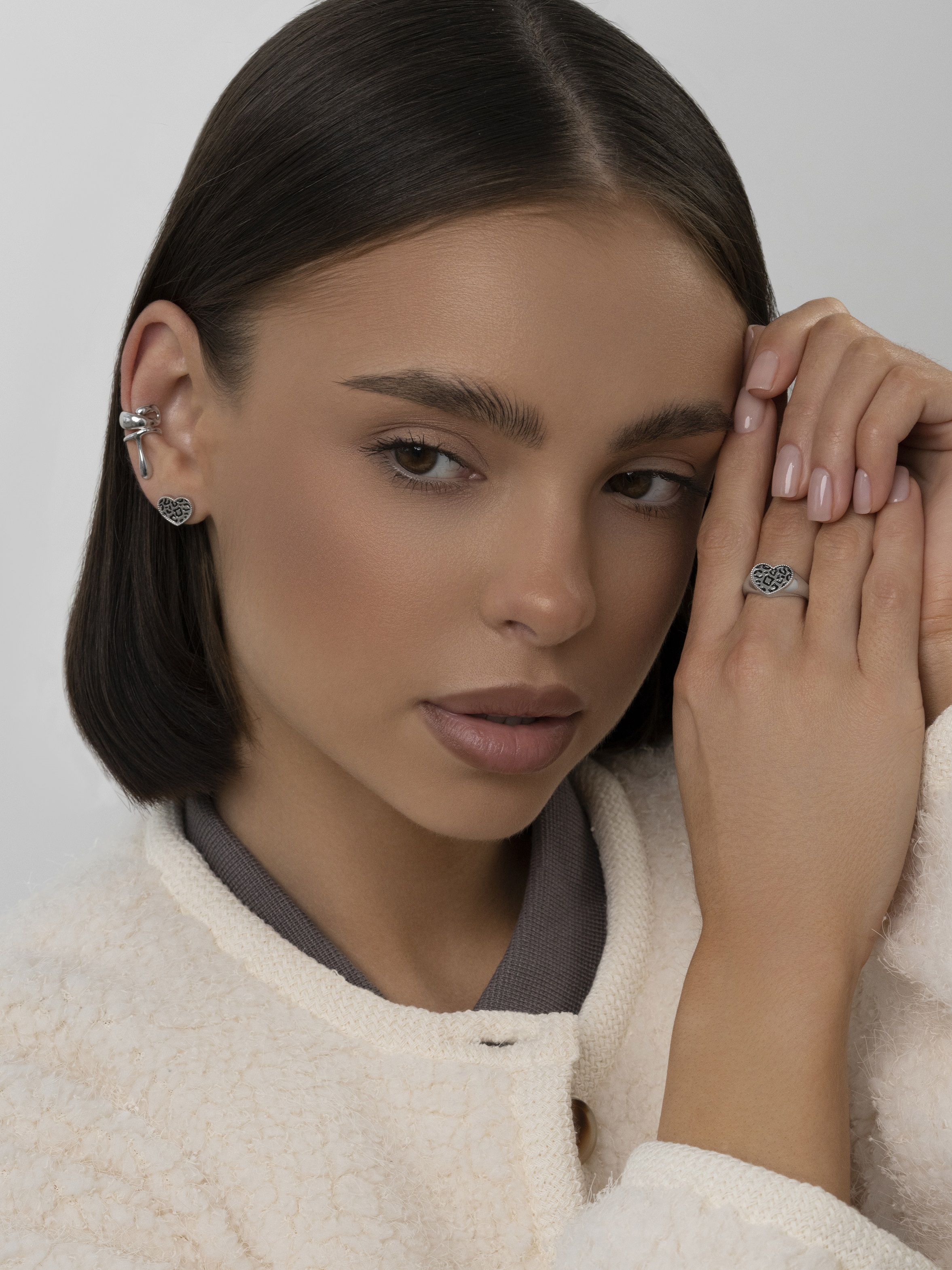 Серьги Инстинкт