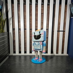 Интерактивный шароед «Робот»