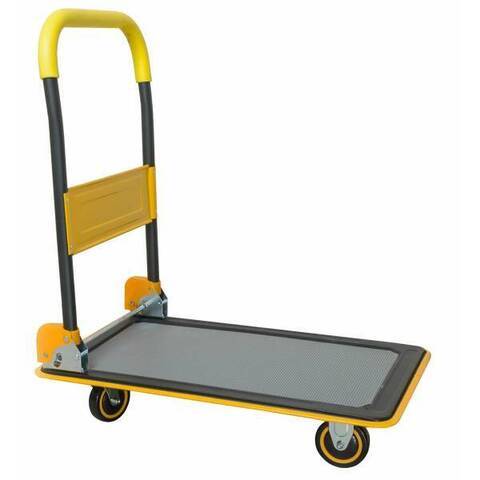 Тележка платформенная (складная ручка) PH 300-PU