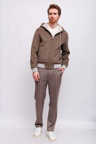 Liu Jo Брюки в полоску из шерсти с хлопком