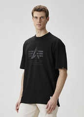 Футболка Alpha Industries Relaxed Coordinates Tee Black (Черный)