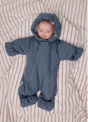 163-30 Комбинезон демисезонный (синий)