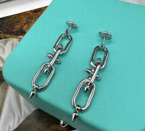 20369 - Серьги в стиле Тиффани/FARRELL WILLIAMS цвет серебро