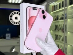 iPhone 15, 128 ГБ, SIM + eSIM, б/у