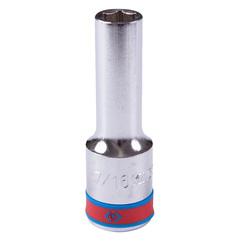 KING TONY (423514S) Головка торцевая глубокая шестигранная 1/2", дюймовая 7/16"