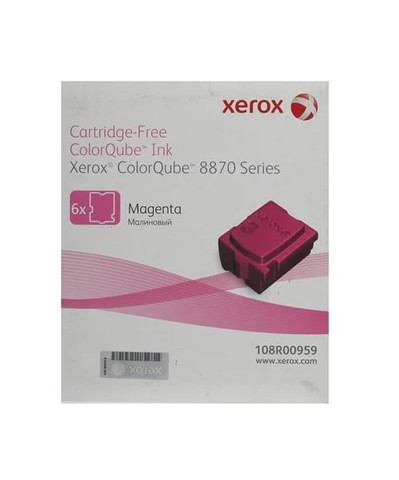 Оригинальный набор картриджей (твердые чернила) Xerox 108R00959, пурпурные (6шт)