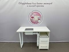 Стол маникюрный Лофт со встроенным пылесосом Polarus (для правши)