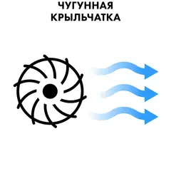 Насос фекальный QUATTRO ELEMENTI Sewage 2500F Ci (2500 Вт, 27000 л/ч, для грязной, 28 м, 23,8 кг)