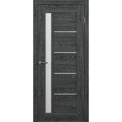 Купить Межкомнатная дверь CPL Мехико чёрное дерево стекло матовое