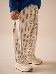 Брюки широкие для девочки Next E51-664, Кремовый