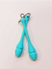 Брелок БУЛАВЫ со стразами гимнастические 