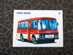 PAZ-3205 red-white 1:43 Modimio Our Buses #2