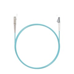 Патч Корд Оптоволоконный SC/UPC-LC/UPC MM OM3 50/125 Simplex 3.0мм 1 м