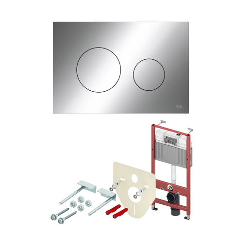 TECE TECEbase 2.0 Loop K447921 Инсталляция для унитаза с клавишей хром глянцевый (снят с производства, аналог K440921)