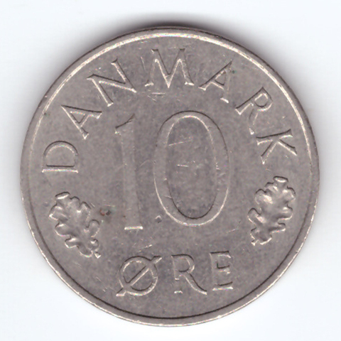 10 эре Дания (случайный год)