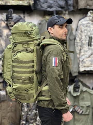 Рюкзак рейдовый 7.62, 100 л, Олива