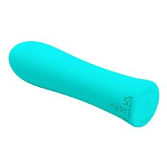 Мятный мини-вибратор Alfreda - 10,2 см. - 
