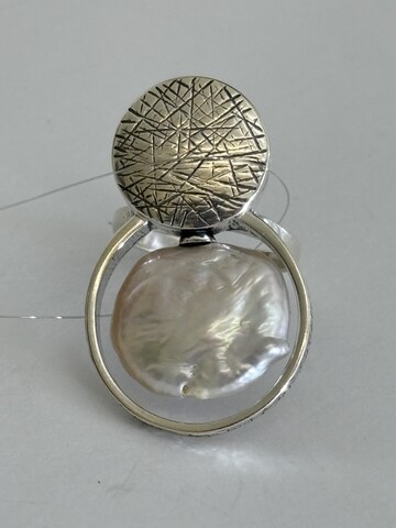 Тэкера (кольцо из серебра)