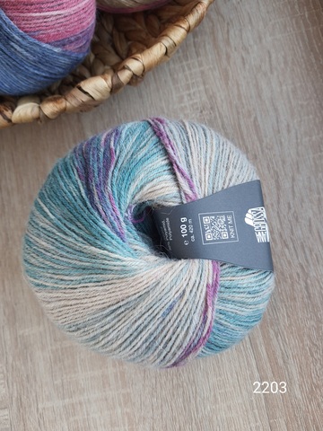 Lana Grossa Meilenweit Alpaca Print 2203