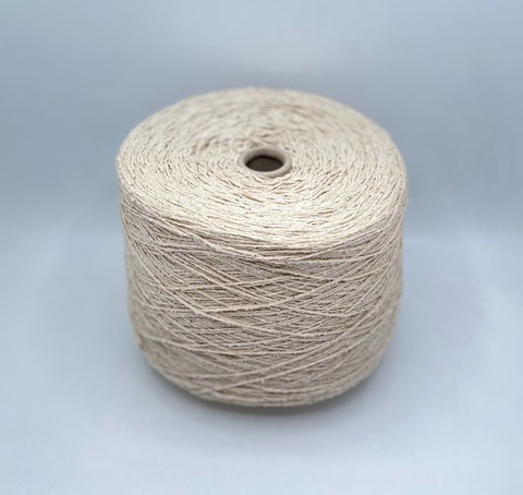 Filati Naturali (пр.Италия),art-Seta Bourette, 260м/100гр, 100%Буретный шелк , цвет-Бежевый,неоднотонный, арт-30372