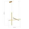 Светильник подвесной ST Luce Retico SL6207.213.37