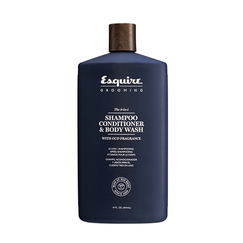 Esquire Grooming 3-in-1 Shampoo, Conditioner, Body Wash - 3 в 1 шампунь, кондиционер, гель для душа