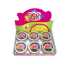 Жвачка для рук Neogum (Неогам)"Неон", светится в темноте