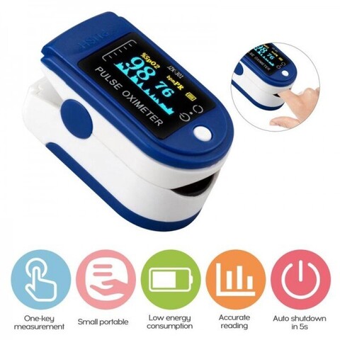 Пульсоксиметр  Pulse Oximeter на палец.