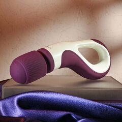 Фиолетовый вибростимулятор Handle It - 