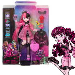 Кукла Дракулаура Monster High с питомцем, выпуск 2022 года