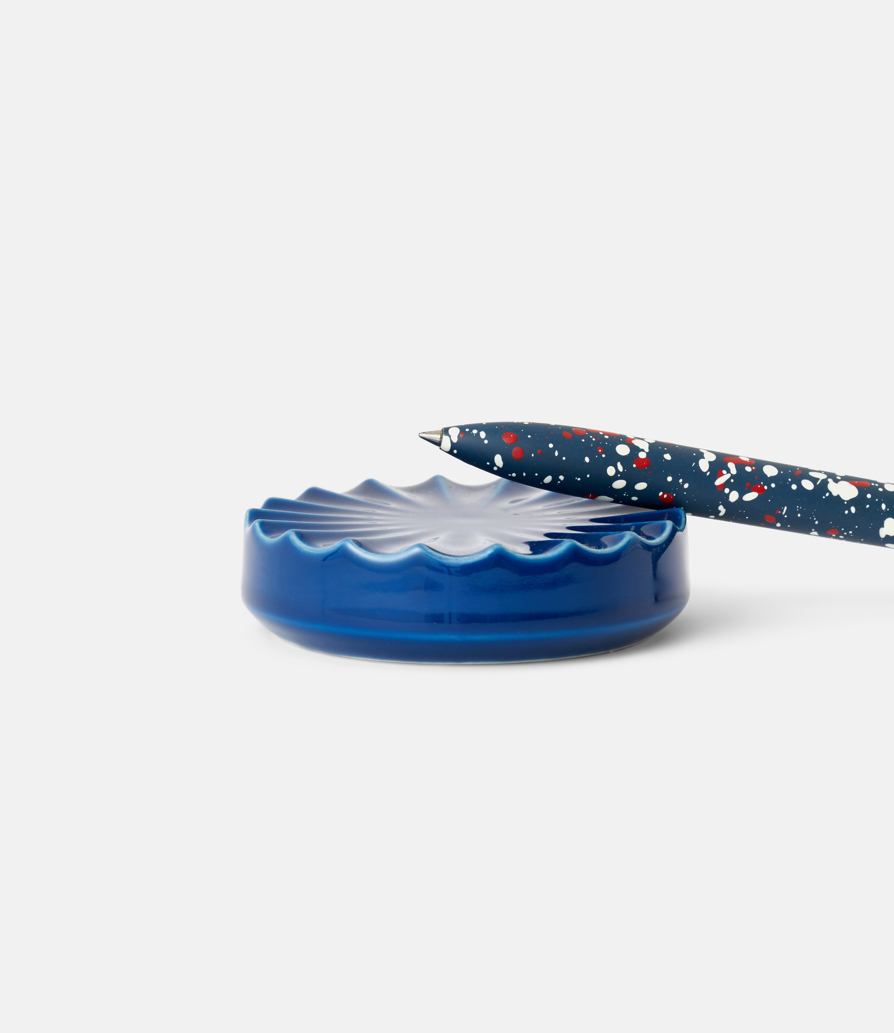 Ajoto Imari Crown Blue — подставка для ручки