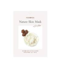 Тканевая маска с маслом ши  FOODAHOLIC Nature Skin Mask