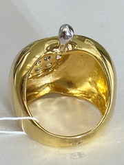 Яблоко  (кольцо из серебра)