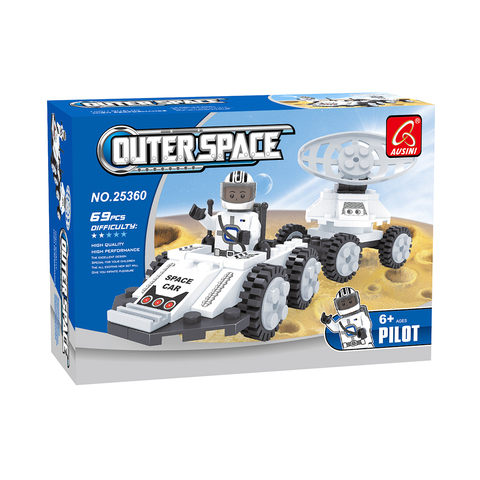 Игровой конструктор Ausini 25360 КОСМОС (69 деталей в наборе)