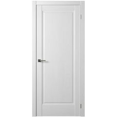 Купить Межкомнатная дверь экошпон Нова 1 ясень белый глухая