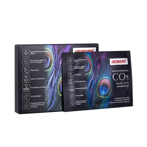 НЕОКОЛЛ Восстанавливающая СОз Маска с ресвератролом, 1 штук |