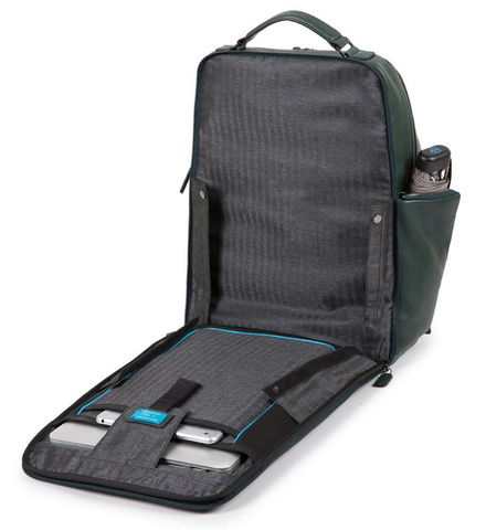 Рюкзак Piquadro Kobe CA4942S105/BLU синий натур.кожа