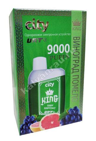 City King Виноград Грейпфрут 9000 затяжек