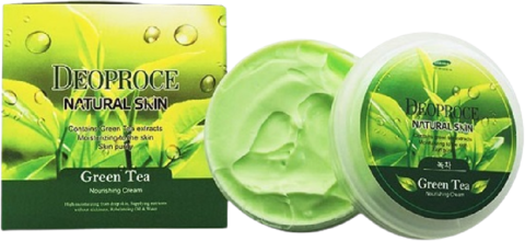 Deoproce Natural Skin Greentea Nourishing Cream Крем для лица и тела с экстрактом зеленого чая