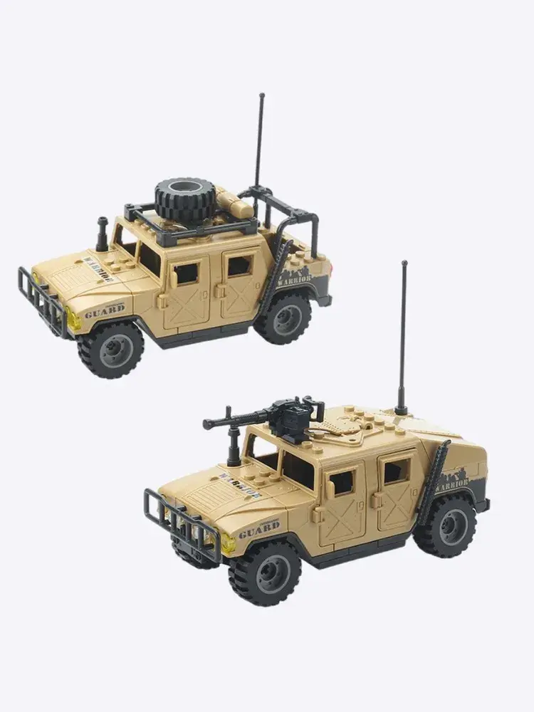 Минифигурки Военных Спецназа и Бронеавтомобиль Тигр серия 506