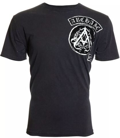 Archaic | Футболка мужская King Charcoal AM1218CH от Affliction спереди