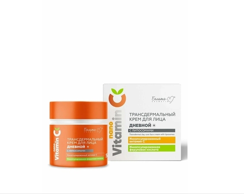 Крем для лица NanoVitamin С дневной трансдермальный с липосомами 50г