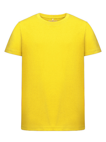 001-24 футболка детская, желтая