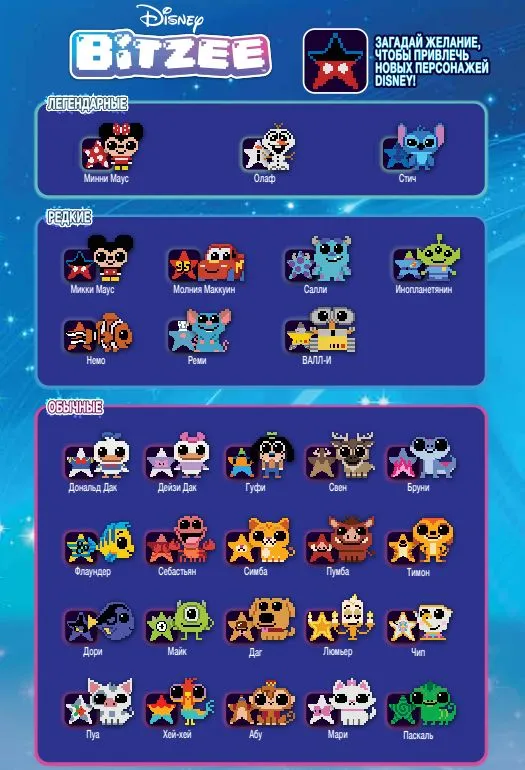 Интерактивная игрушка Тамагочи цифровой питомец Битзи Bitzee Disney